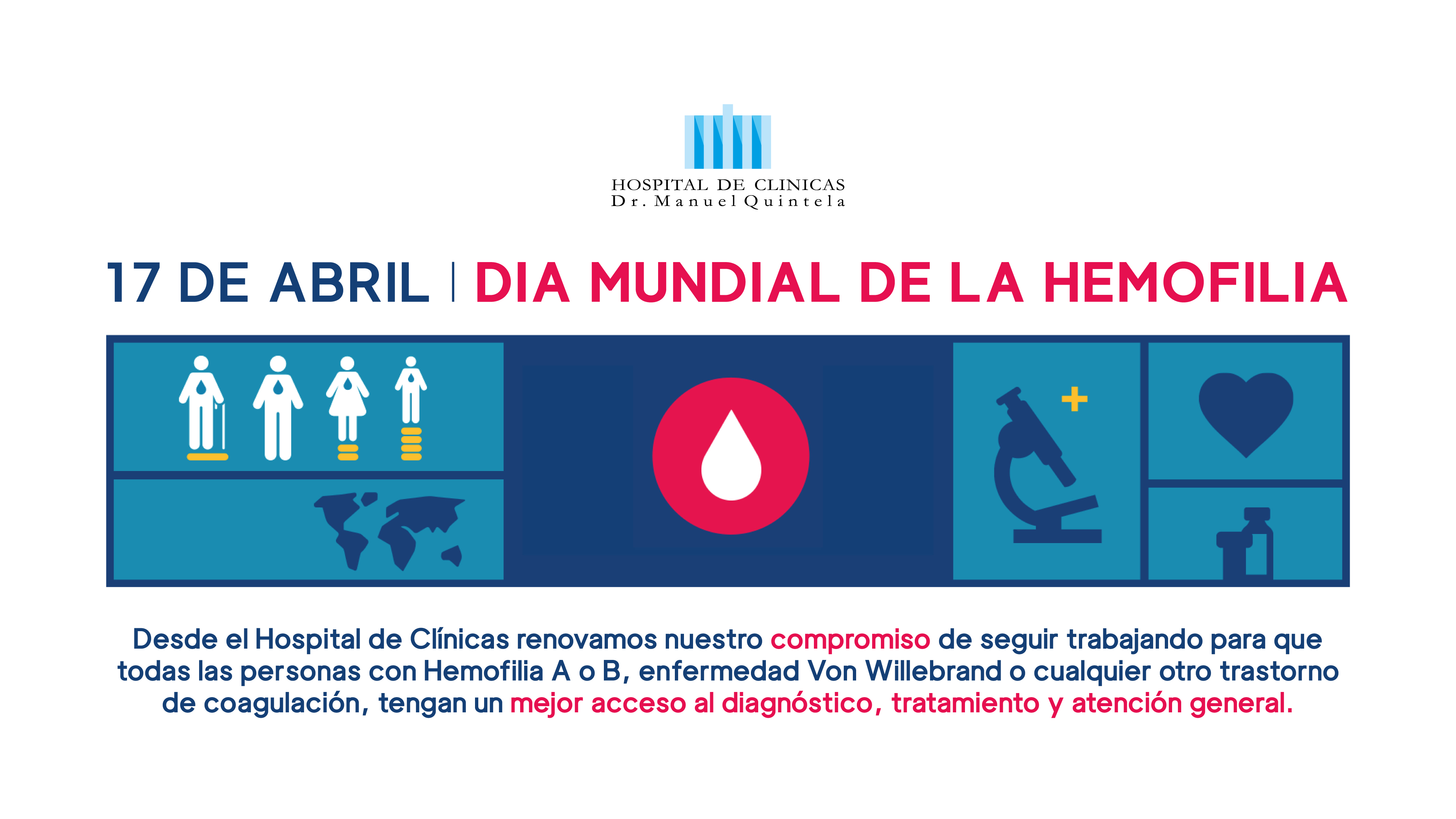 17 de abril: Día Mundial de la Hemofilia