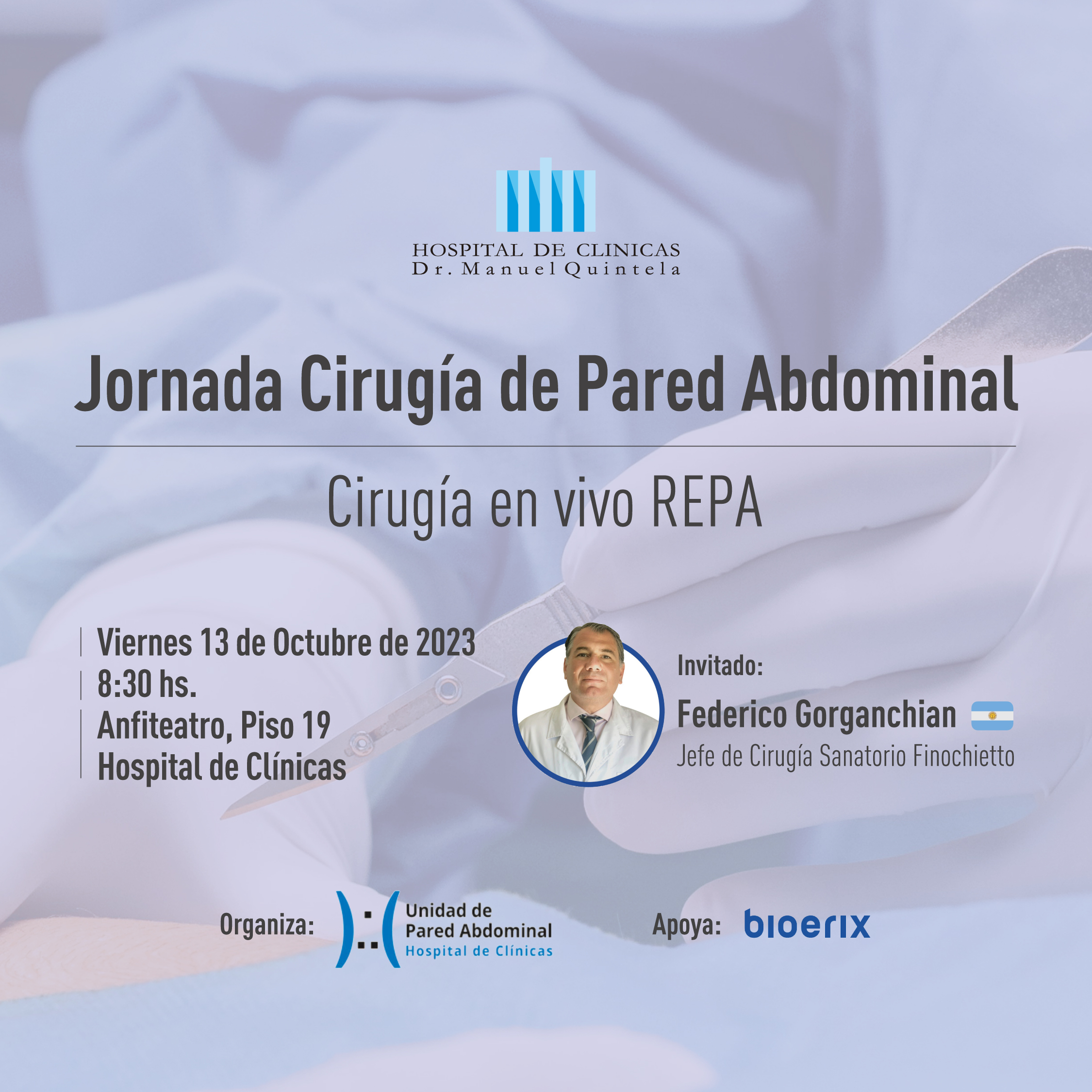 Invitación Jornada de actualizacion de trauma Oct23 feed IG