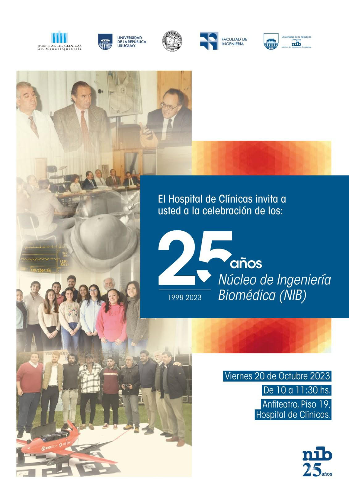 Invitación 25 años del NIB