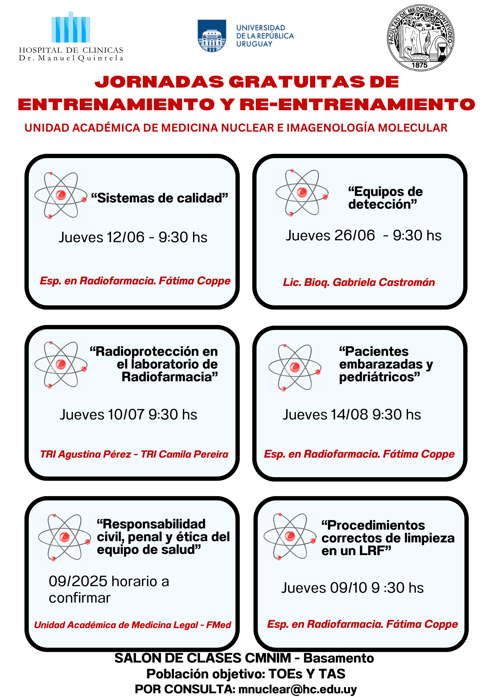 JORNADAS DE ENTRENAMIENTO 2025