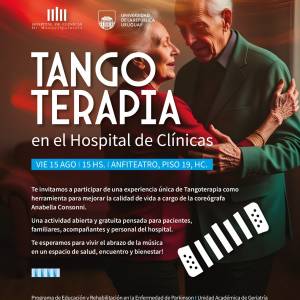 Viernes 15 de agosto: Tangoterapia