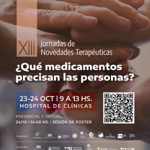 23 y 24 de octubre: XIII Jornadas de Novedades Terapúeticas 
