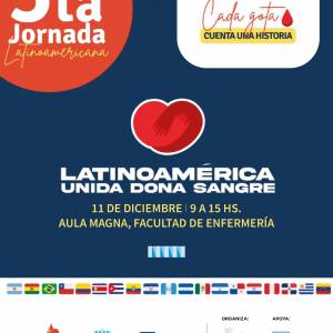 Jueves 11 de diciembre: Latinoamérica unida dona sangre