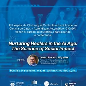 Martes 24 de febrero: Charla del Dr. Lee M. Sanders