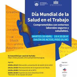 Martes 28 de abril: Día Mundial de la Salud en el Trabajo
