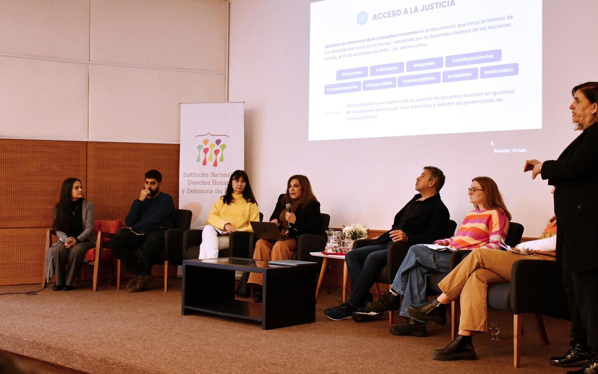 Participación en Conversatorio “Acceso a la Justicia para las Personas Mayores”