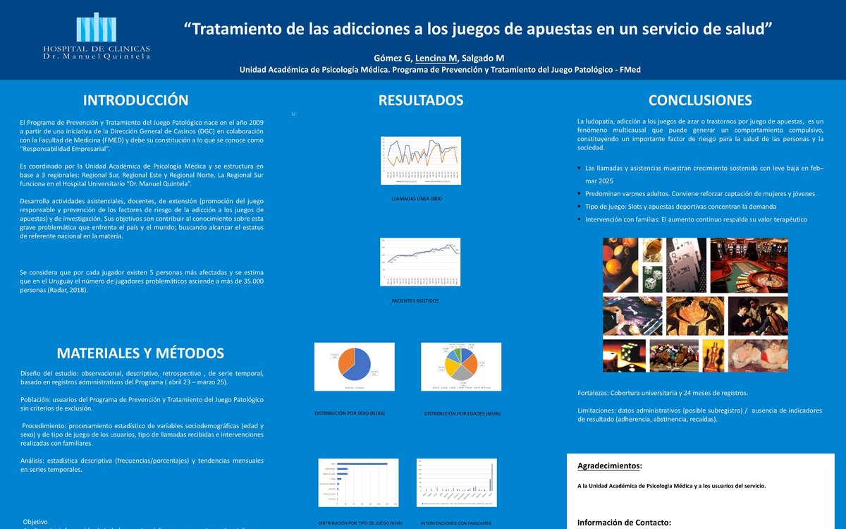 TRATAMIENTO DE LAS ADICCIONES A LOS JUEGOS DE APUESTAS EN UN SERVICIO DE SALUD