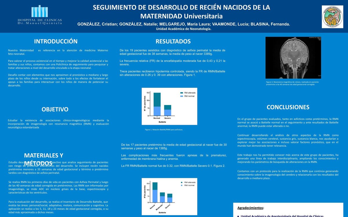 Seguimiento de desarrollo de recién nacidos de la maternidad