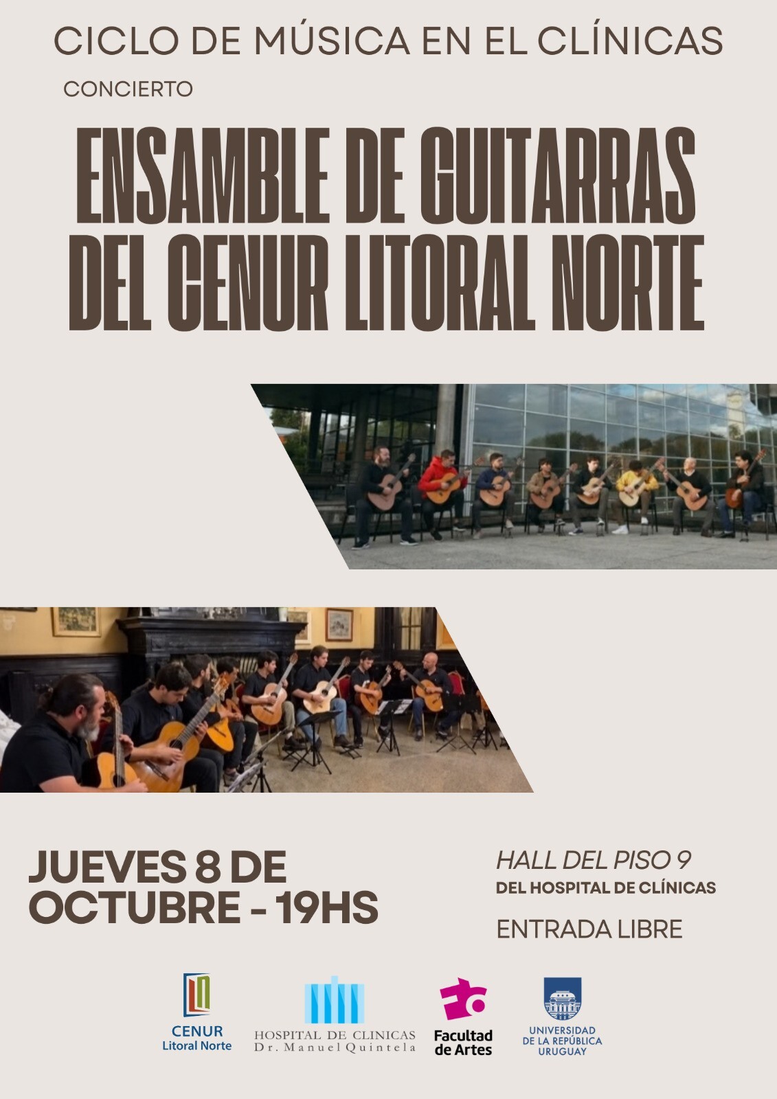 Ciclo de música en el Clínicas
