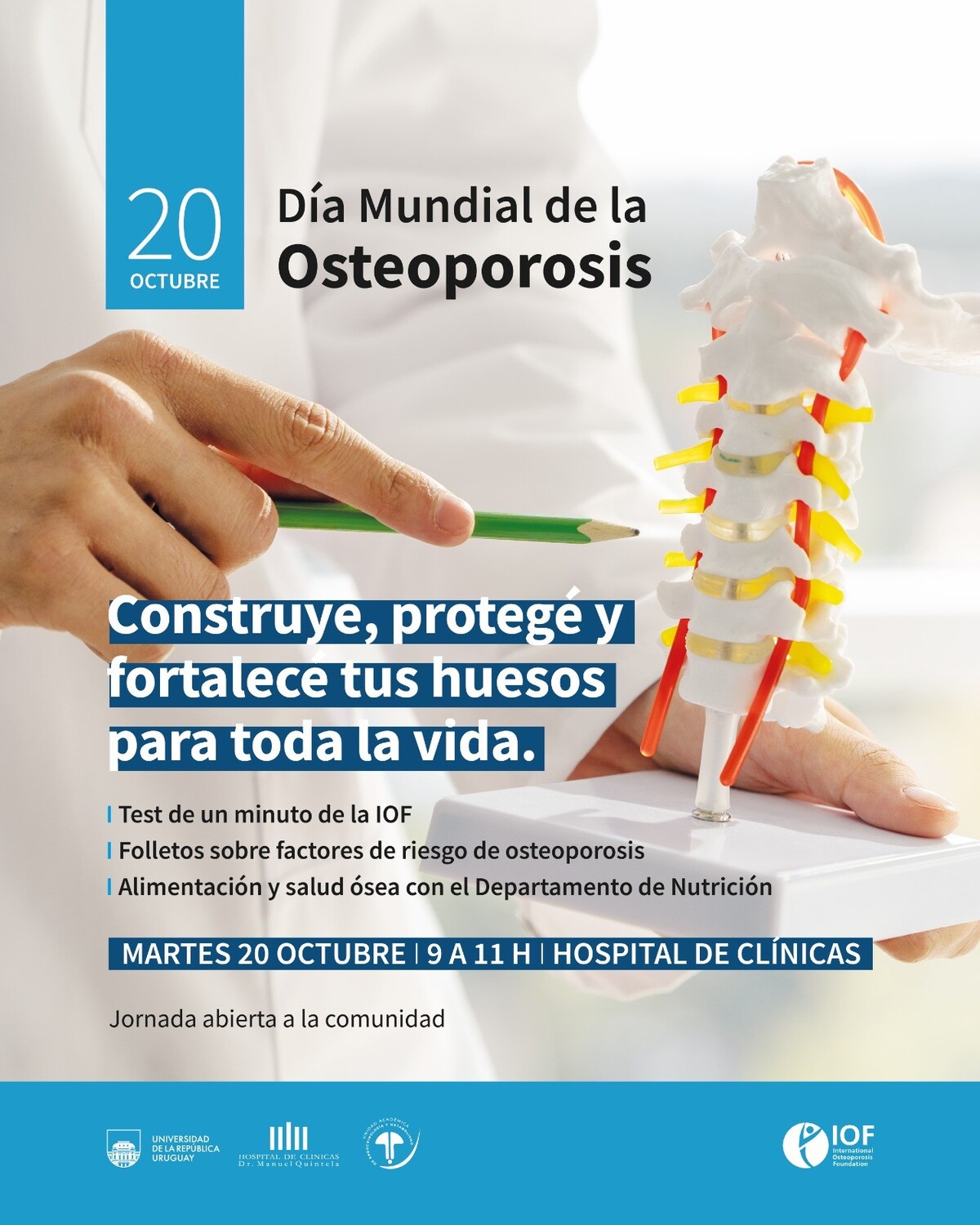 Jornada en el marco del Día Mundial de la Osteoporosis